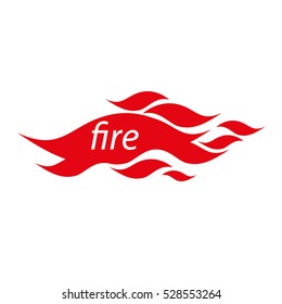 fire vector logo