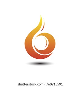 fire vector logo