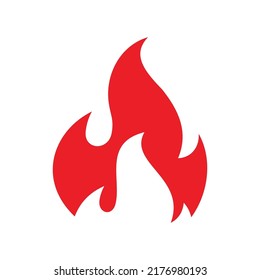 Fire Vector Logo Design Template