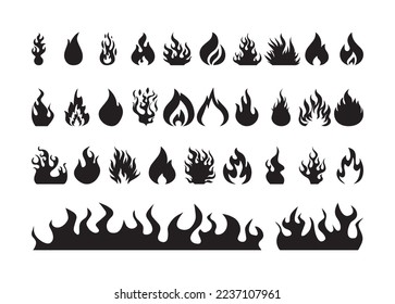 Vector De Fuego Para La Impresión, Vector De Fuego Clipart, Vector De Fuego Ilustración
