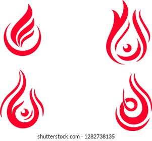fire vector, you can edit this vector as you like