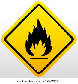 Fire Warning Sign