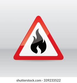 Fire Warning Sign