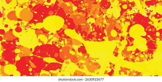 fundo de escova de água de fogo splatter