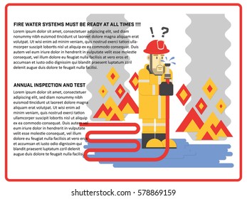 Fire Water Systems Must Be Ready at All Times