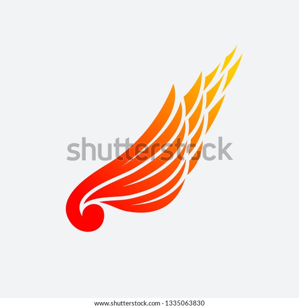 Fire Wing Logo\
Template