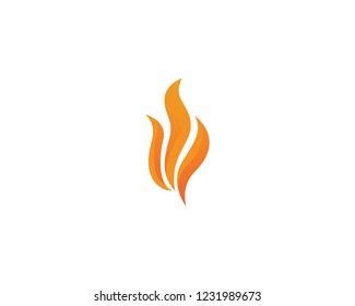 Fire and wings hot logo vector