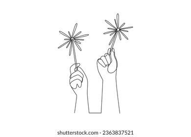 Fire work in new year. Greeting concept for 2024 new year celebration, new year selebration, new year.