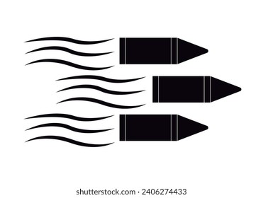 Firearm bullets icon on white background.