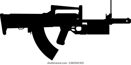 firearm vector. gun , soldier, shoot