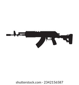 Firearms icon vector template illustration logo design 