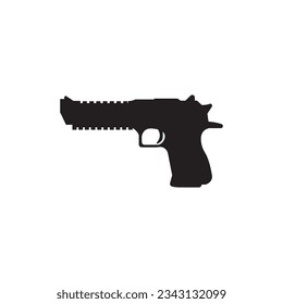 Firearms icon vector template illustration logo design