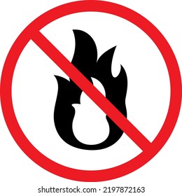 Firearms Strictly Prohibited Icon Mark : Vector