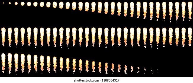 Fireball Animation Sprite - Cartoon