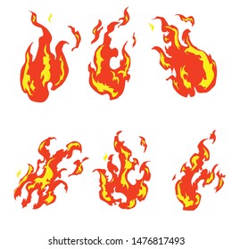 Fireball vector concept for hot design