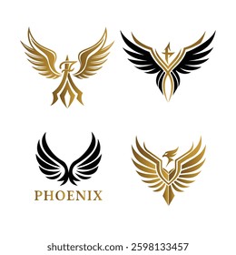Firebird Symbol Logo Collection Vector file