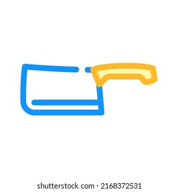 firebox knife color icon vector. firebox knife sign. isolated symbol illustration
