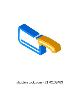 firebox knife isometric icon vector. firebox knife sign. isolated symbol illustration