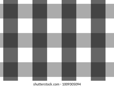 Firebrick Gingham black and white  pattern. Texture from rhombus/squares for - plaid, tablecloths, clothes, shirts, dresses, paper and other textile products.