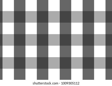 Firebrick Gingham black and white  pattern. Texture from rhombus/squares for - plaid, tablecloths, clothes, shirts, dresses, paper and other textile products.