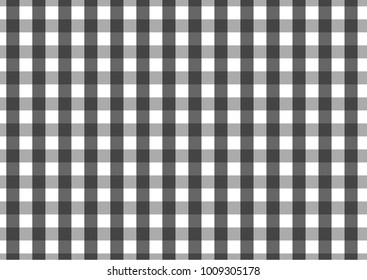 Firebrick Gingham black and white  pattern. Texture from rhombus/squares for - plaid, tablecloths, clothes, shirts, dresses, paper and other textile products.