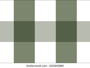 Firebrick Gingham green army and white pattern. Texture from rhombus/squares for - plaid, tablecloths, clothes, shirts, dresses, paper and other textile products.