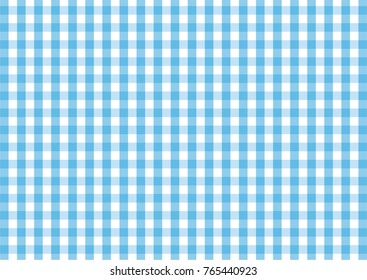 Firebrick Gingham light blue and white pattern. Texture from rhombus/squares for - plaid, tablecloths, clothes, shirts, dresses, paper and other textile products.