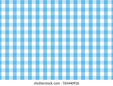 Firebrick Gingham light blue and white pattern. Texture from rhombus/squares for - plaid, tablecloths, clothes, shirts, dresses, paper and other textile products.