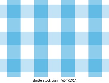 Firebrick Gingham  light blue and white pattern. Texture from rhombus/squares for - plaid, tablecloths, clothes, shirts, dresses, paper and other textile products.