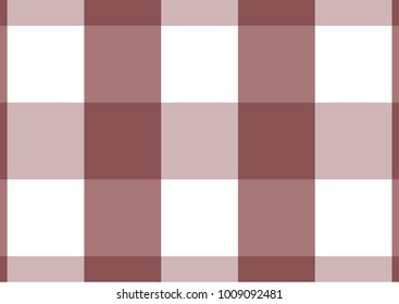 Firebrick Gingham  light brown and white pattern. Texture from rhombus/squares for - plaid, tablecloths, clothes, shirts, dresses, paper and other textile products.