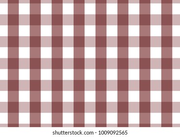 Firebrick Gingham  light brown and white pattern. Texture from rhombus/squares for - plaid, tablecloths, clothes, shirts, dresses, paper and other textile products.