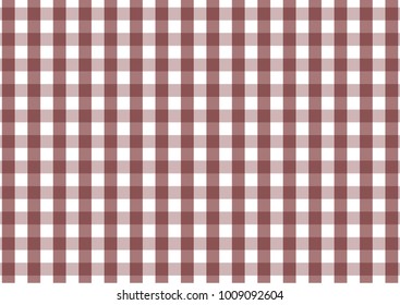 Firebrick Gingham  light brown and white pattern. Texture from rhombus/squares for - plaid, tablecloths, clothes, shirts, dresses, paper and other textile products.