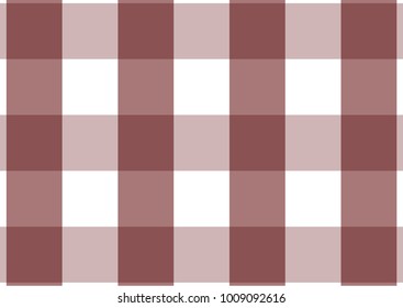 Firebrick Gingham  light brown and white pattern. Texture from rhombus/squares for - plaid, tablecloths, clothes, shirts, dresses, paper and other textile products.