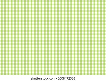 Firebrick Gingham light green and white pattern. Texture from rhombus/squares for - plaid, tablecloths, clothes, shirts, dresses, paper and other textile products. 