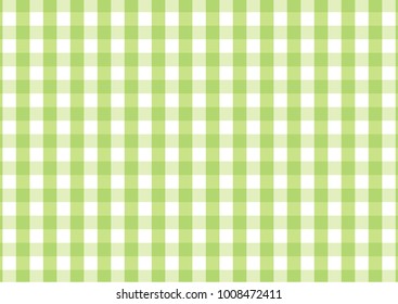 Firebrick Gingham light green and white pattern. Texture from rhombus/squares for - plaid, tablecloths, clothes, shirts, dresses, paper and other textile products. 
