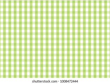 Firebrick Gingham light green and white pattern. Texture from rhombus/squares for - plaid, tablecloths, clothes, shirts, dresses, paper and other textile products. 
