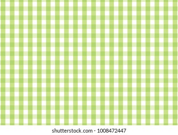 Firebrick Gingham light green and white pattern. Texture from rhombus/squares for - plaid, tablecloths, clothes, shirts, dresses, paper and other textile products. 