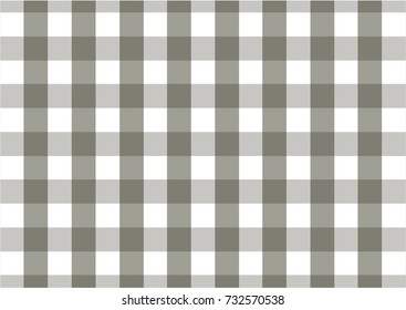 Firebrick Gingham pattern, Gray and White,  Texture from rhombus/squares for - plaid, tablecloths, clothes, shirts, dresses, paper and other textile products. Vector illustration