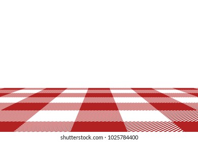 Firebrick Gingham pattern. Texture from rhombus/squares for - plaid, tablecloths, clothes, shirts, dresses, paper, bedding, blankets, quilts and other textile products. Vector illustration.