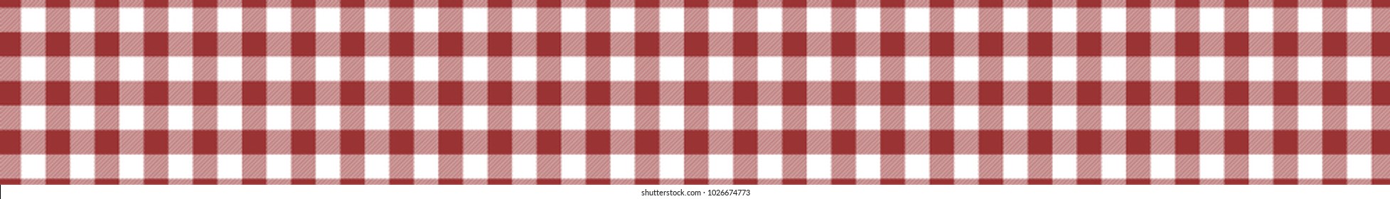 Firebrick Gingham pattern. Texture from rhombus/squares for - plaid, tablecloths, clothes, shirts, dresses, paper, bedding, blankets, quilts and other textile products. Vector illustration.
