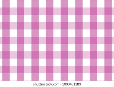 Firebrick Gingham pink and white  pattern. Texture from rhombus/squares for - plaid, tablecloths, clothes, shirts, dresses, paper and other textile products.