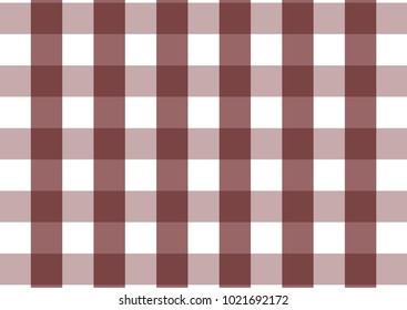 Firebrick Gingham red sangria and white  horizontal pattern. Texture from rhombus/squares for - plaid, tablecloths, clothes, shirts, dresses, paper and other textile products