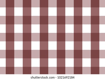 Firebrick Gingham red sangria and white  horizontal pattern. Texture from rhombus/squares for - plaid, tablecloths, clothes, shirts, dresses, paper and other textile products