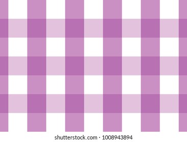 Firebrick Gingham  violet and white pattern. Texture from rhombus/squares for - plaid, tablecloths, clothes, shirts, dresses, paper and other textile products.