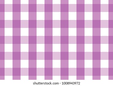Firebrick Gingham  violet and white pattern. Texture from rhombus/squares for - plaid, tablecloths, clothes, shirts, dresses, paper and other textile products.