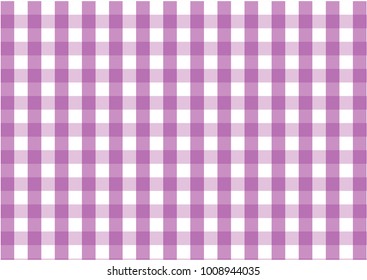 Firebrick Gingham  violet and white pattern. Texture from rhombus/squares for - plaid, tablecloths, clothes, shirts, dresses, paper and other textile products.