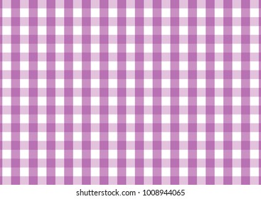 Firebrick Gingham  violet and white pattern. Texture from rhombus/squares for - plaid, tablecloths, clothes, shirts, dresses, paper and other textile products.