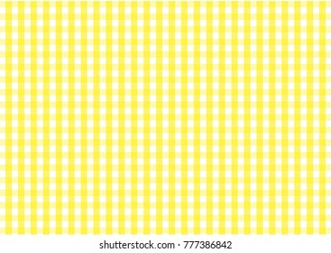 Firebrick Gingham yellow and white  pattern. Texture from rhombus/squares for - plaid, tablecloths, clothes, shirts, dresses, paper and other textile products.