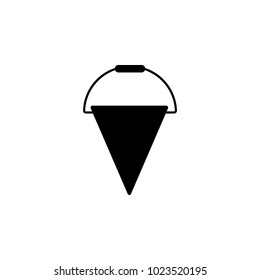 fire-bucket icon. Element of firefighter shop for advertising signs, mobile concept and web apps. Icon for website design and development, app development. Premium icon on white background