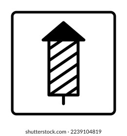 firecracker Dualtone Icon. Social media sign icons. Vector illustration isolated for graphic, web design, apps and websites